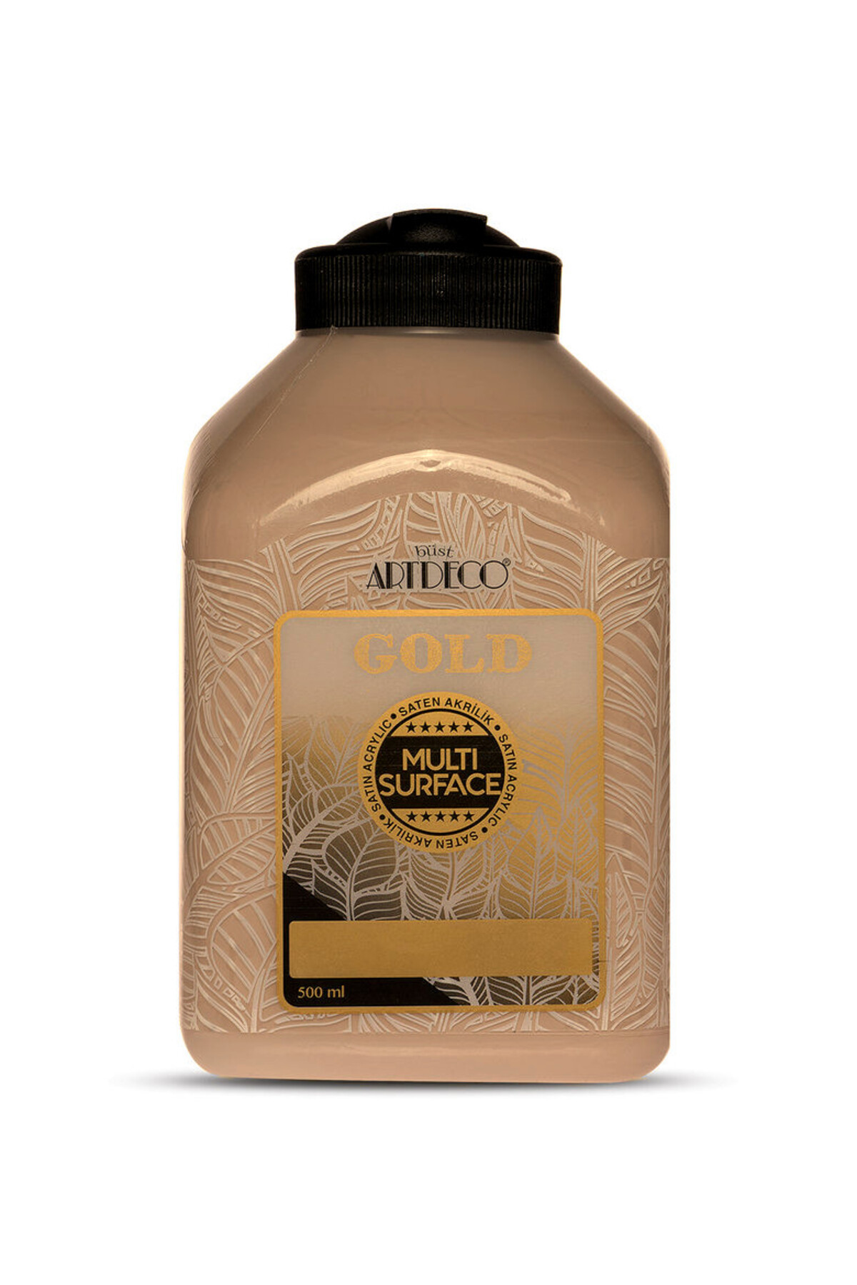 アロハテディ【Gold】40%　500ml Artdeco Gold Multi Surface Saten Akrilik Boya 500ml 299 Tarçın