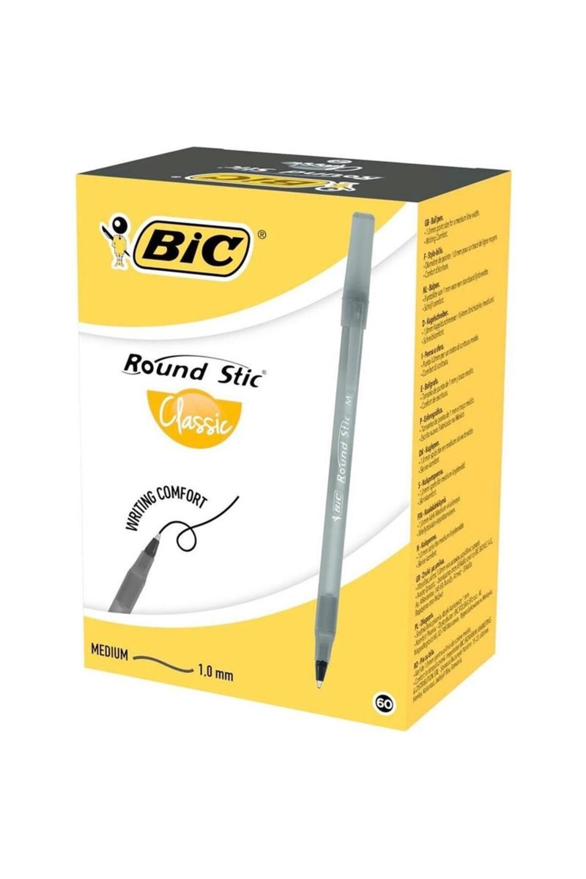 Bic 60 Adet Siyah Tükenmez Kalem 1mm