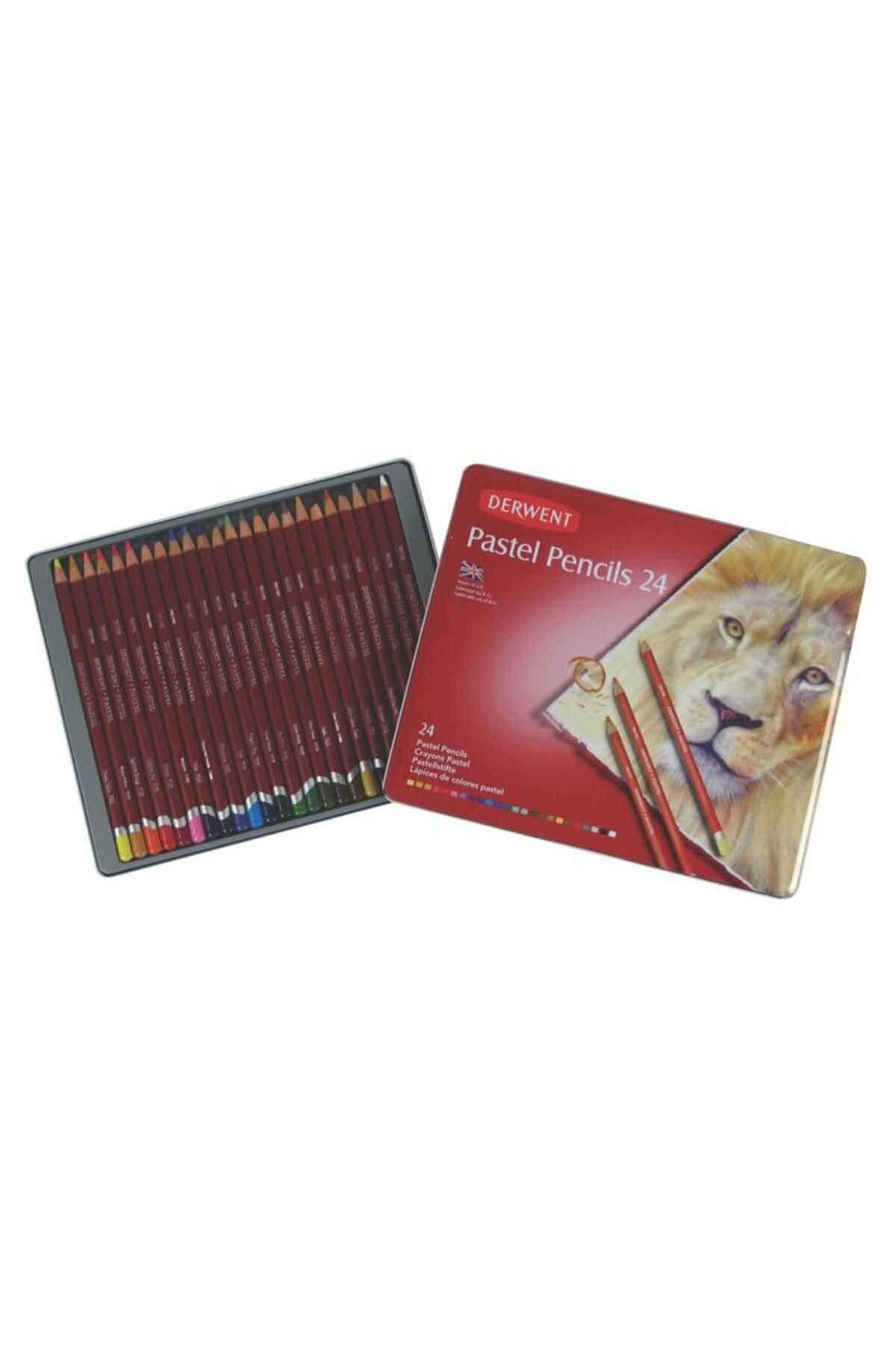 Derwent-Set of 24 Pastel Pencils 1