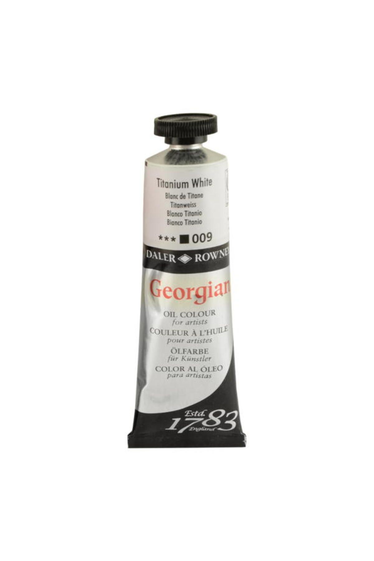 Daler Rowney Georgian Yağlı Boya 38ml - N:009 Titanium White