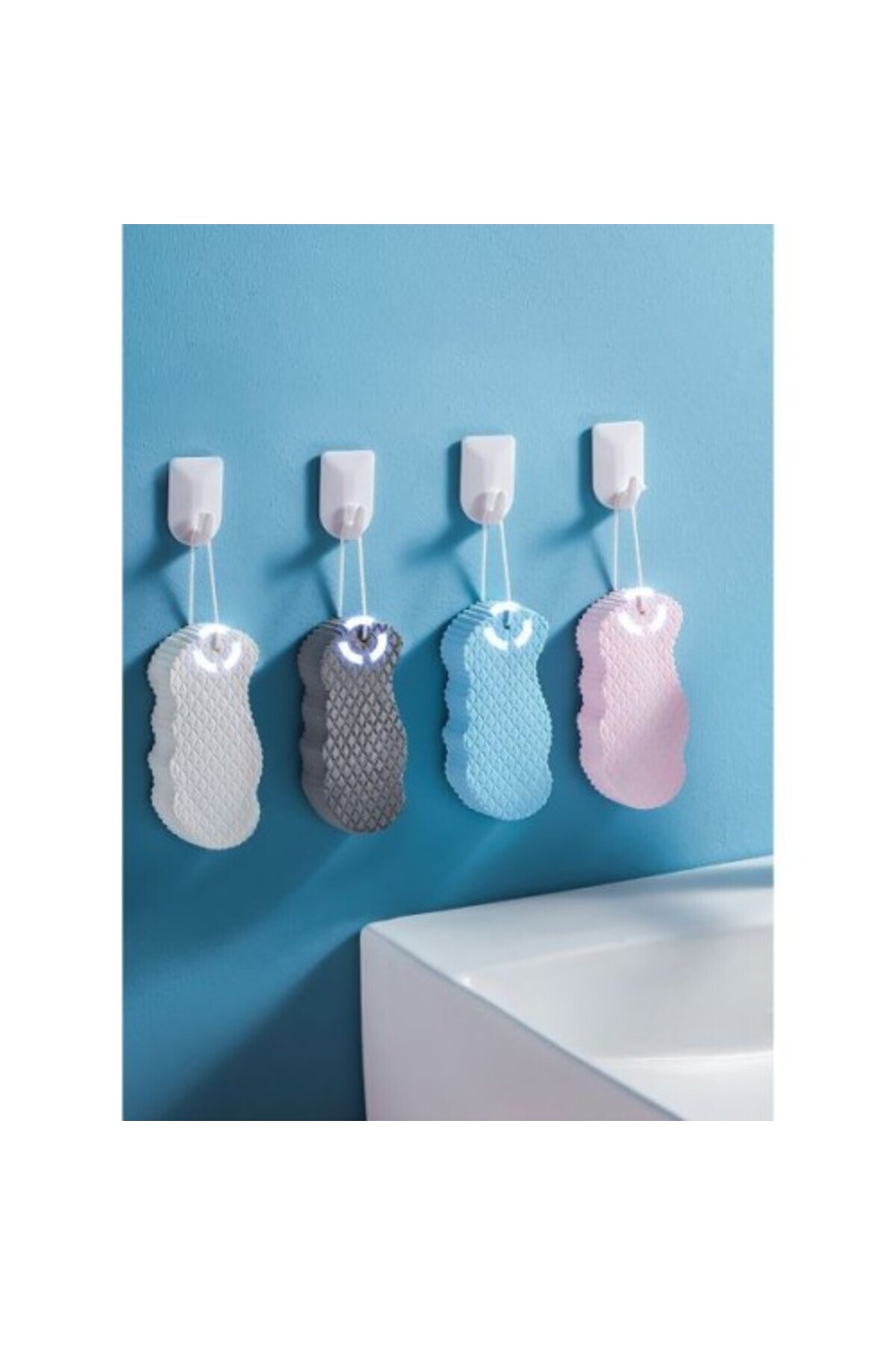 alemdarshop Bebek Peeling Banyo Süngeri fotoğrafı 2 (önizleme)