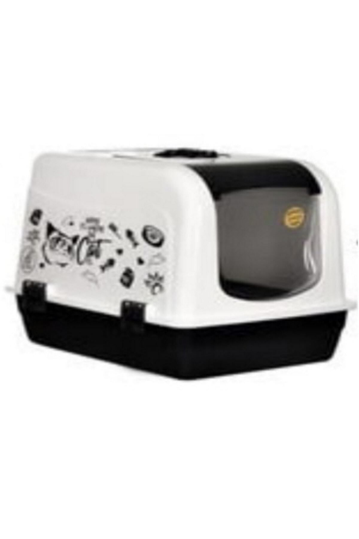 optimal&prime-Maxi Xxl Cat Toilet Container with Opening on Top (Full Set with Square Mattress Mat) 3