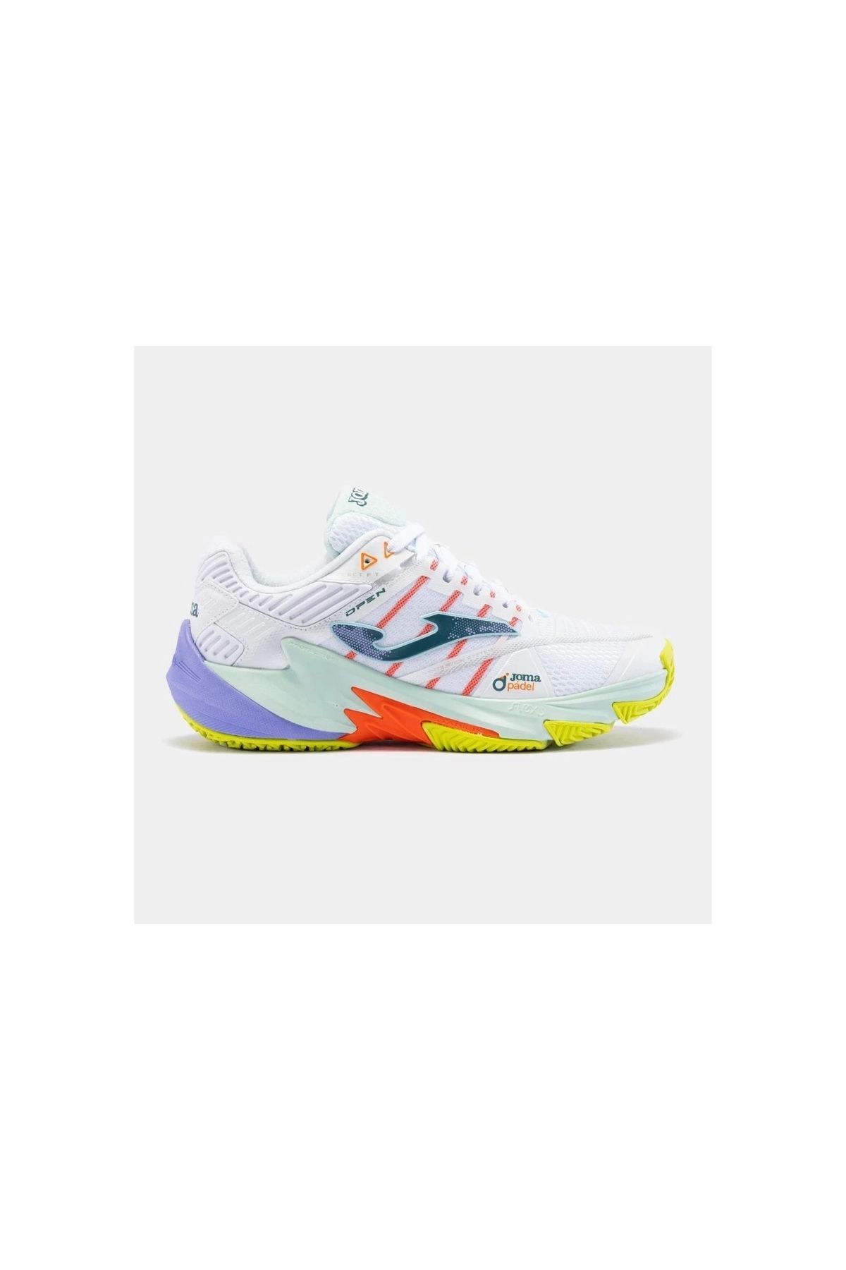 کفش تنیس چند رنگ زنانه Padel 2309 زرد سفید Topls2402om Joma