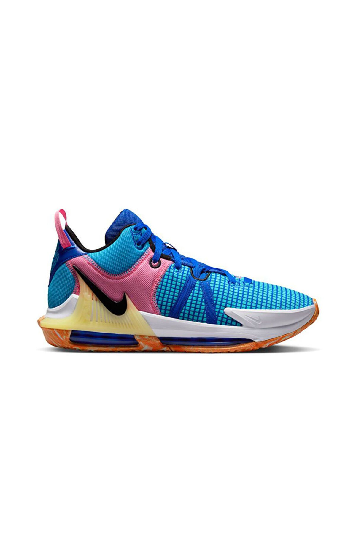 Nike Unisex Basketbol Ayakkabısı Lebron Witness 7 DM1123-400 Çok Renkli