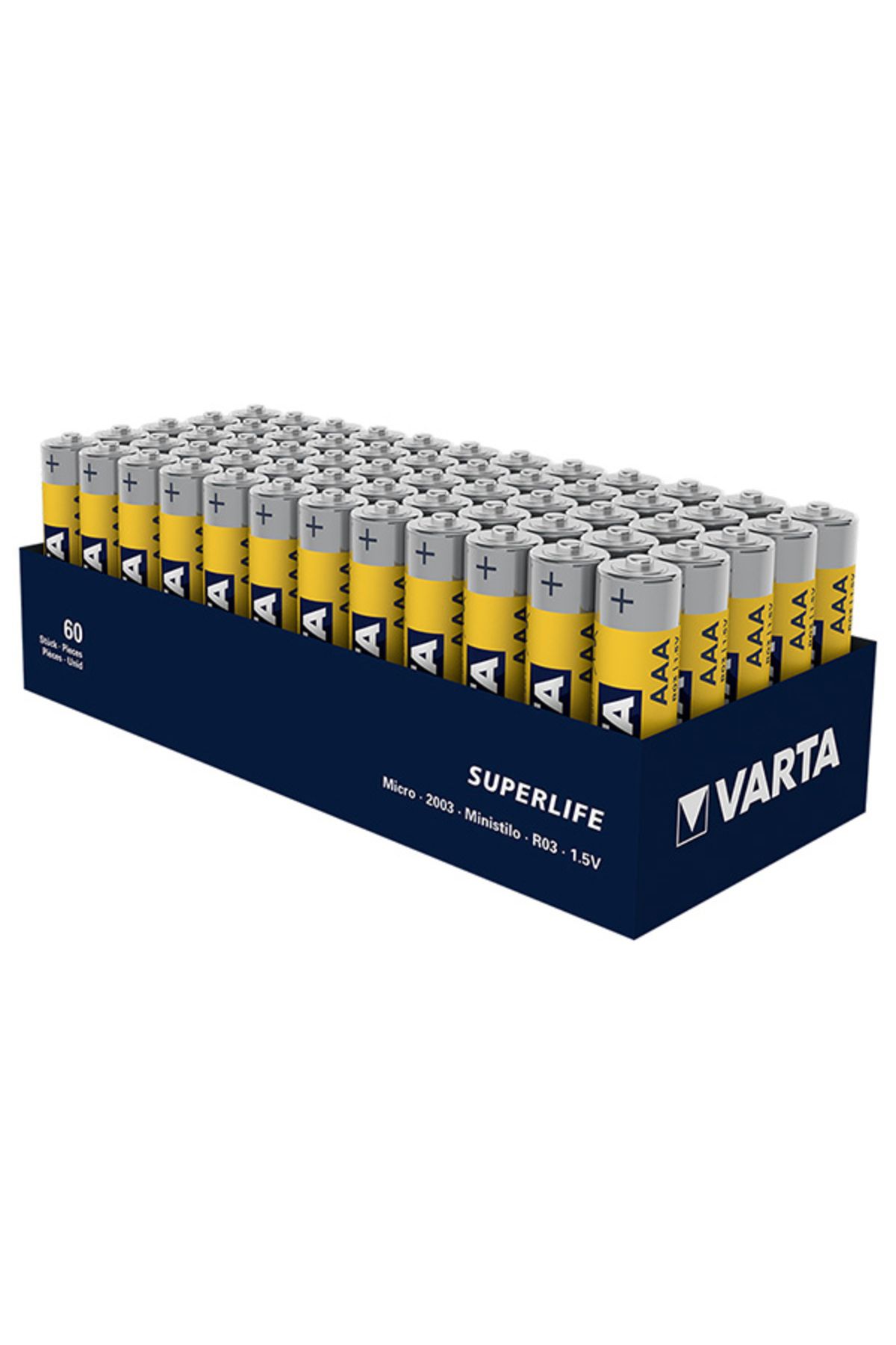 OK AKSESUAR VRTA SUPERLIFE ÇİNKO AAA İNCE KALEM PİL 60LI PAKET FİYAT GO506089MT-5100