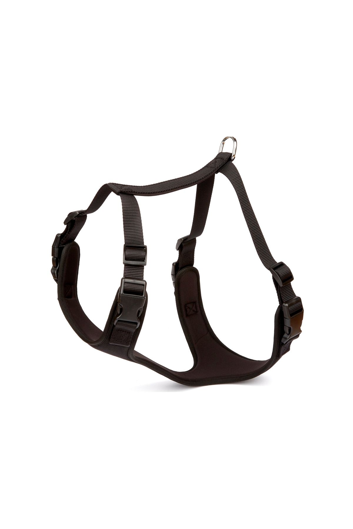 OEM Havalı Ped Dokuma Köpek Göğüs Tasması 50/70 cm Siyah
