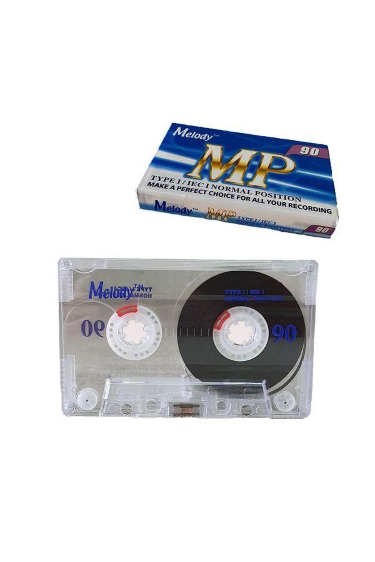 MELODY Boş Kaset 90lık - Mp Ses Kayıt Kaseti - Teyp Kaseti