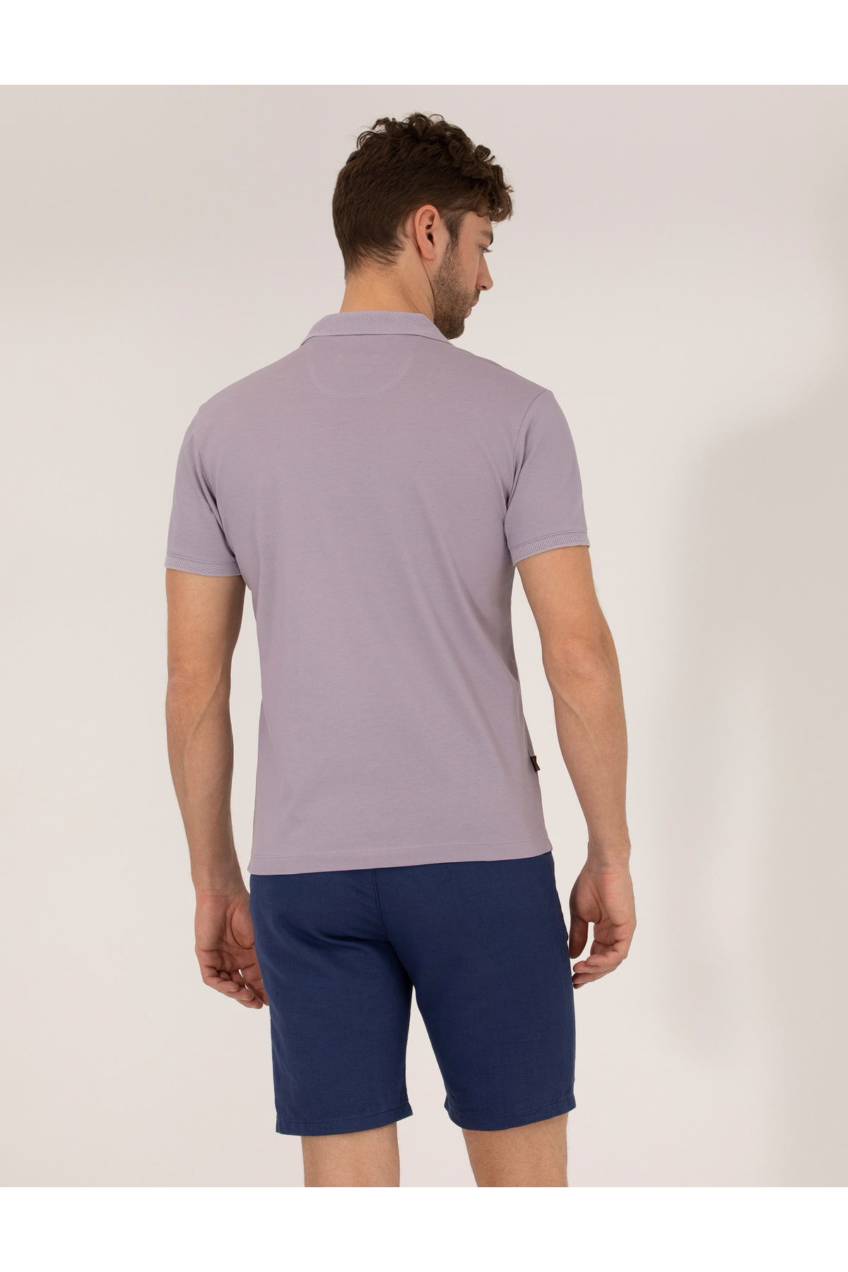تیشرت یقه پلو مردانه راسته آستین کوتاه | پیر کاردین Pierre Cardin 774912 - تصویر 5