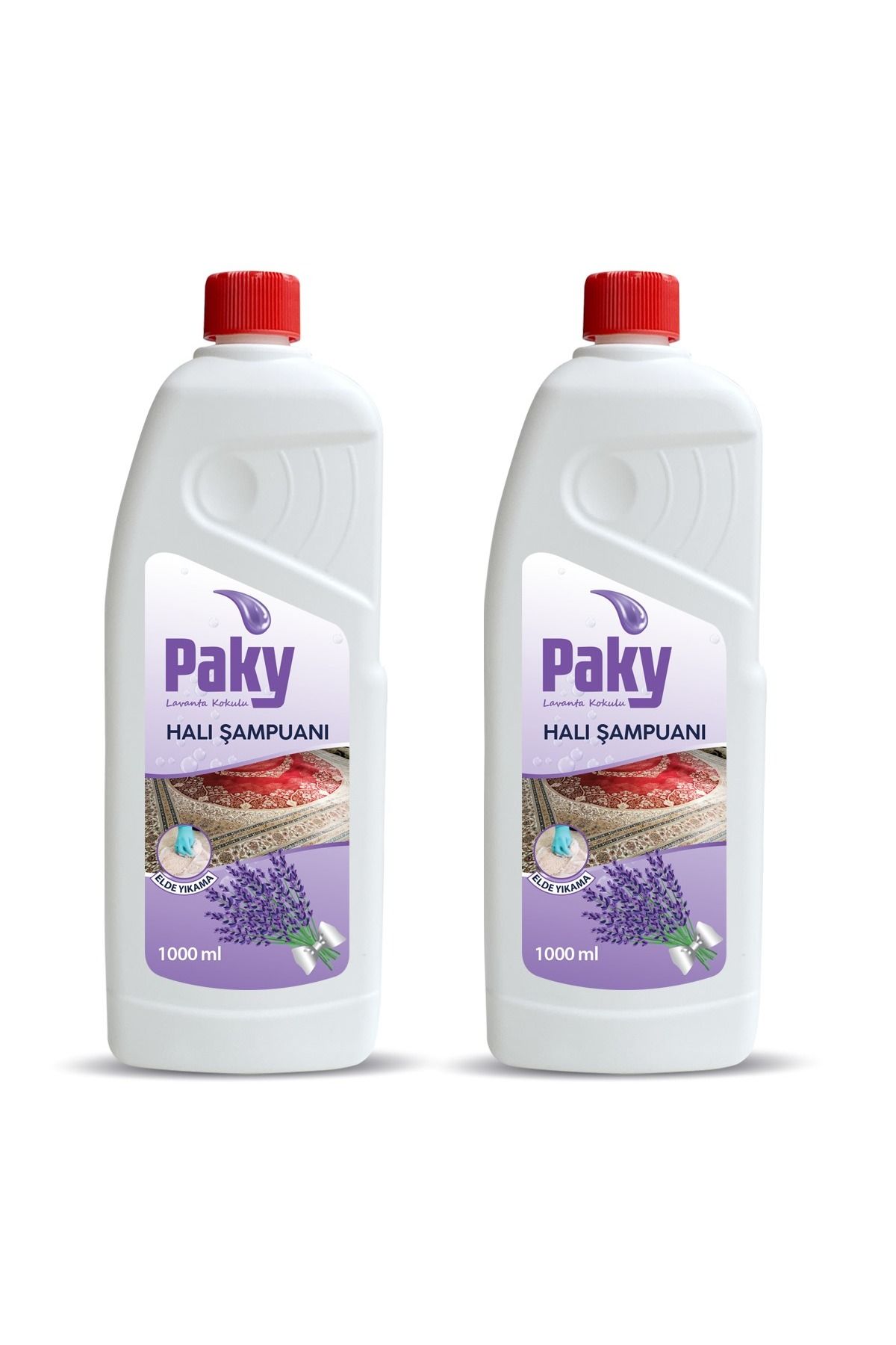 PAKY Lavanta Halı Şampuanı 2 Adet 1000 ml