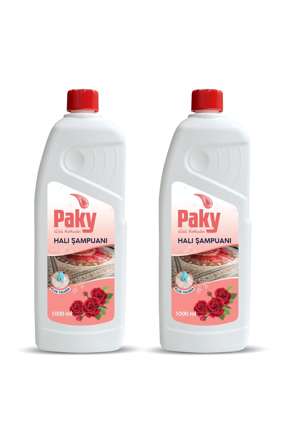 PAKY Gül Halı Şampuanı 2 Adet 1000 ml