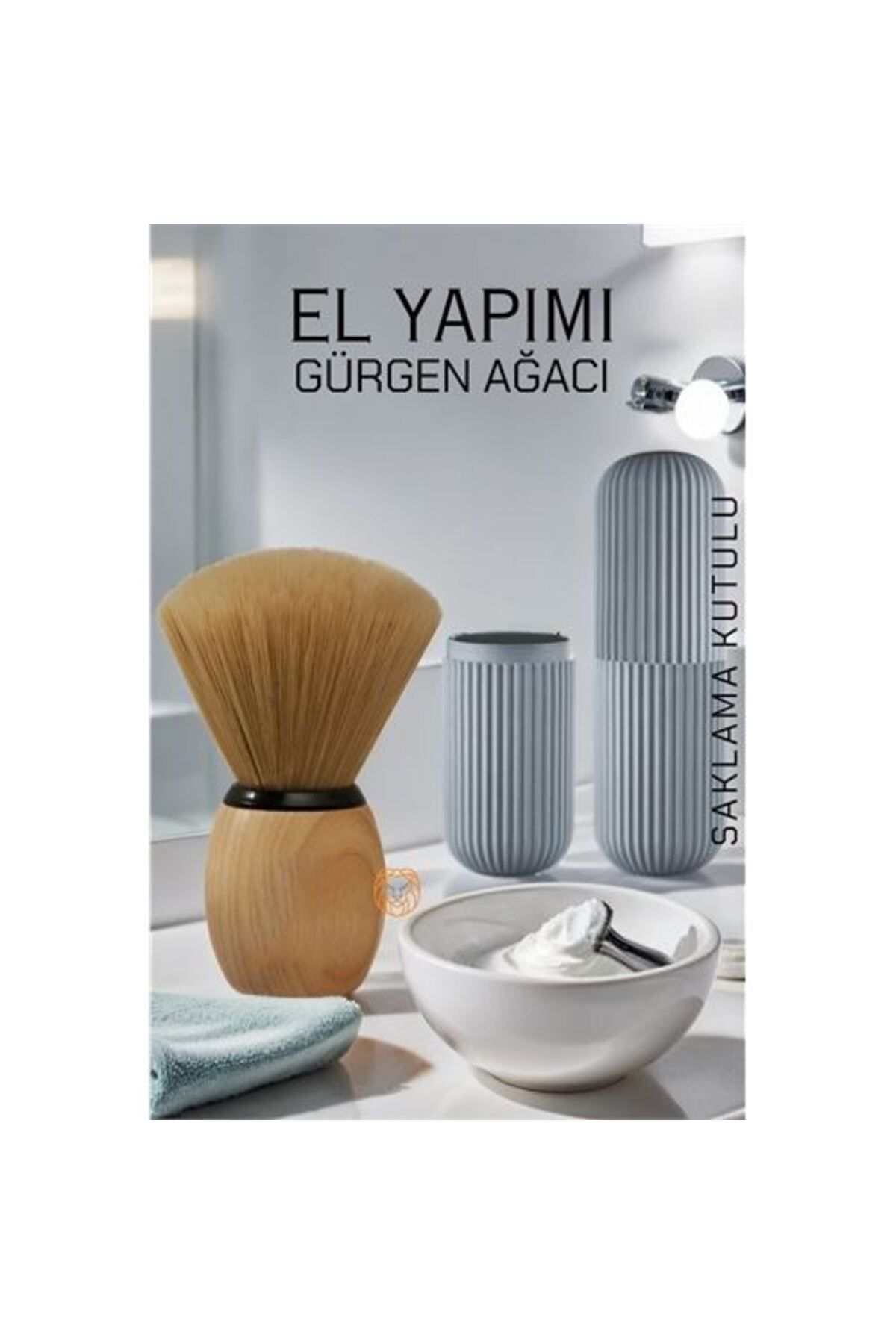 Lyrae Store Tıraş Fırçası Apollo El Yapımı ve Kutulu - ALP2994-5254