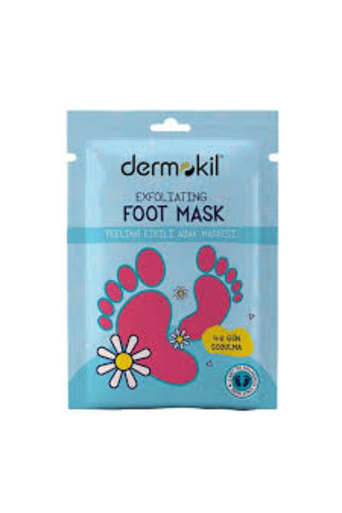 Dermokil DERMOKİL AYAK MASKESİ 30ML PEELİNG ETKİLİ KURU VE ÇATLAMIŞ AYAKLAR İÇİN