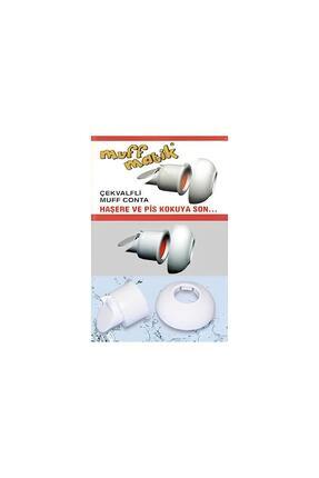 TOPALAKTİCARET 2 ADET Koku Yok! Çekvalfli Adaptör Conta Lavabo Gideri Koku Ön...