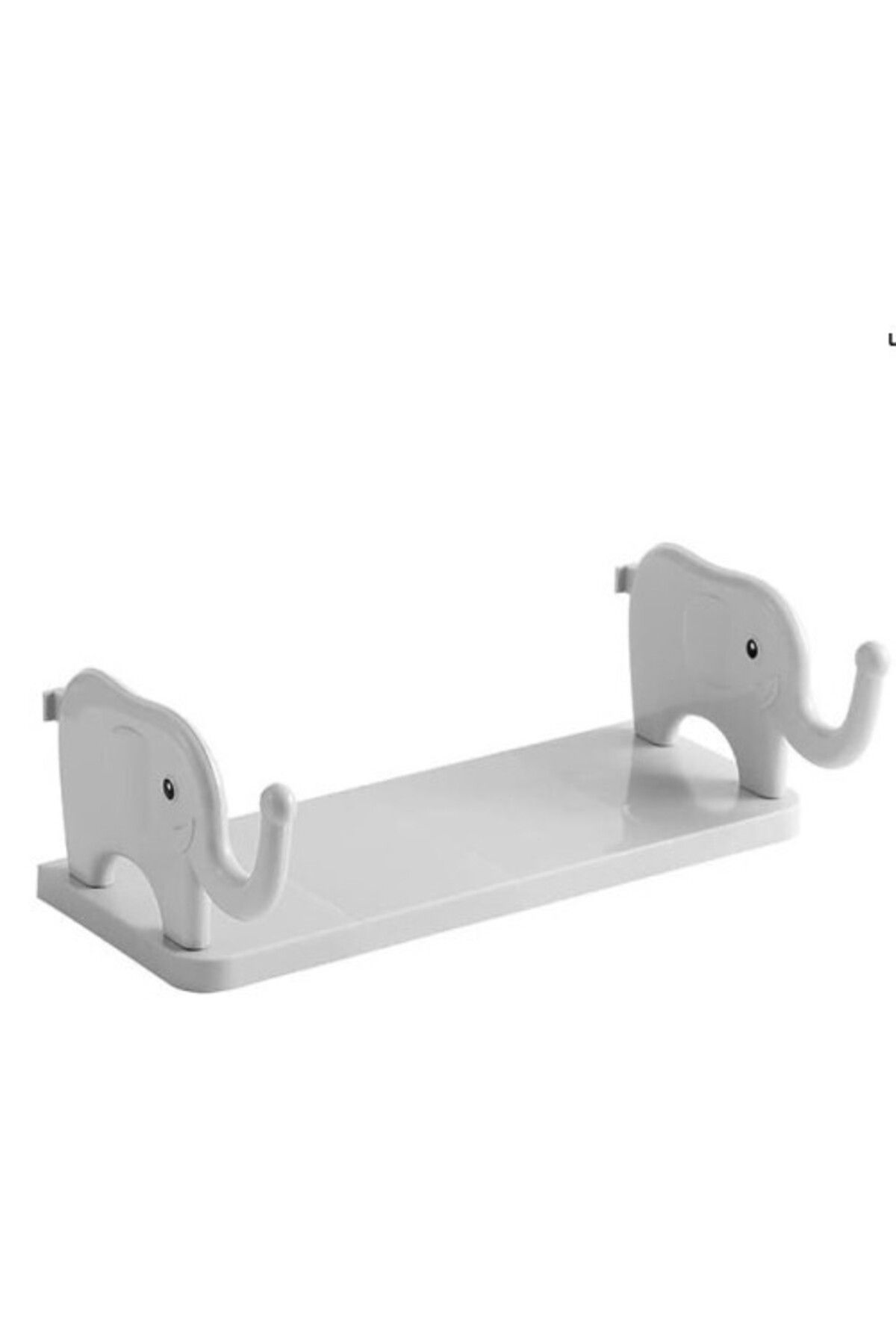 EYBA STİCKER-Multi-Purpose Adhesive Elephant Patterned Shelf 3