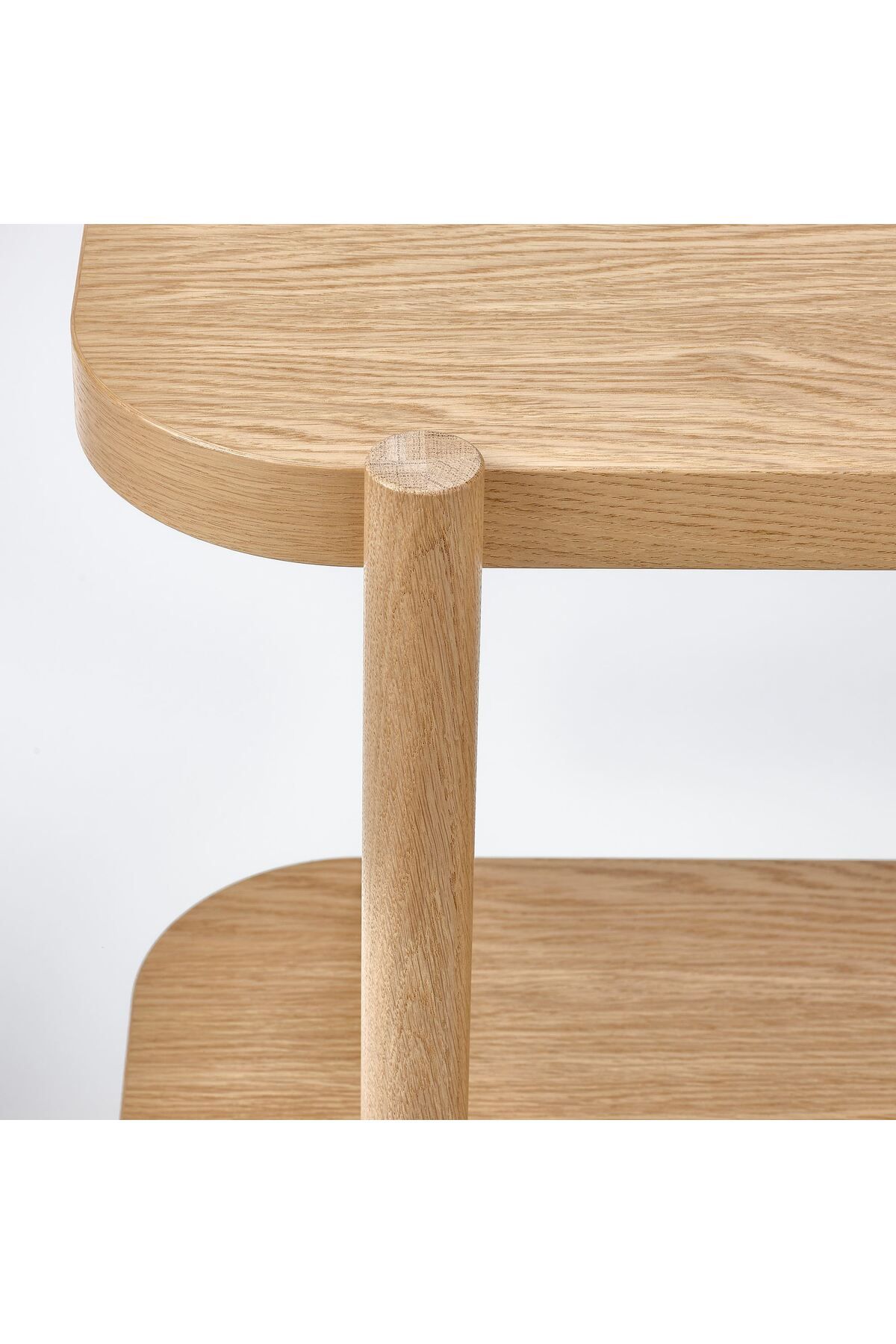 IKEA-Console End Table, Beech Wood, Length: 92 cm Width: 38 cm Height: 71 cm 4