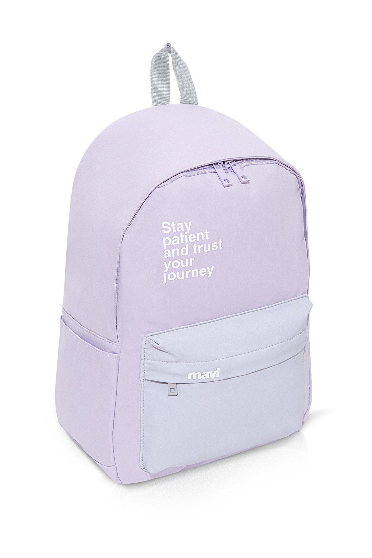 Mavi-Lilac Printed Backpack - 1910527 -82955 4