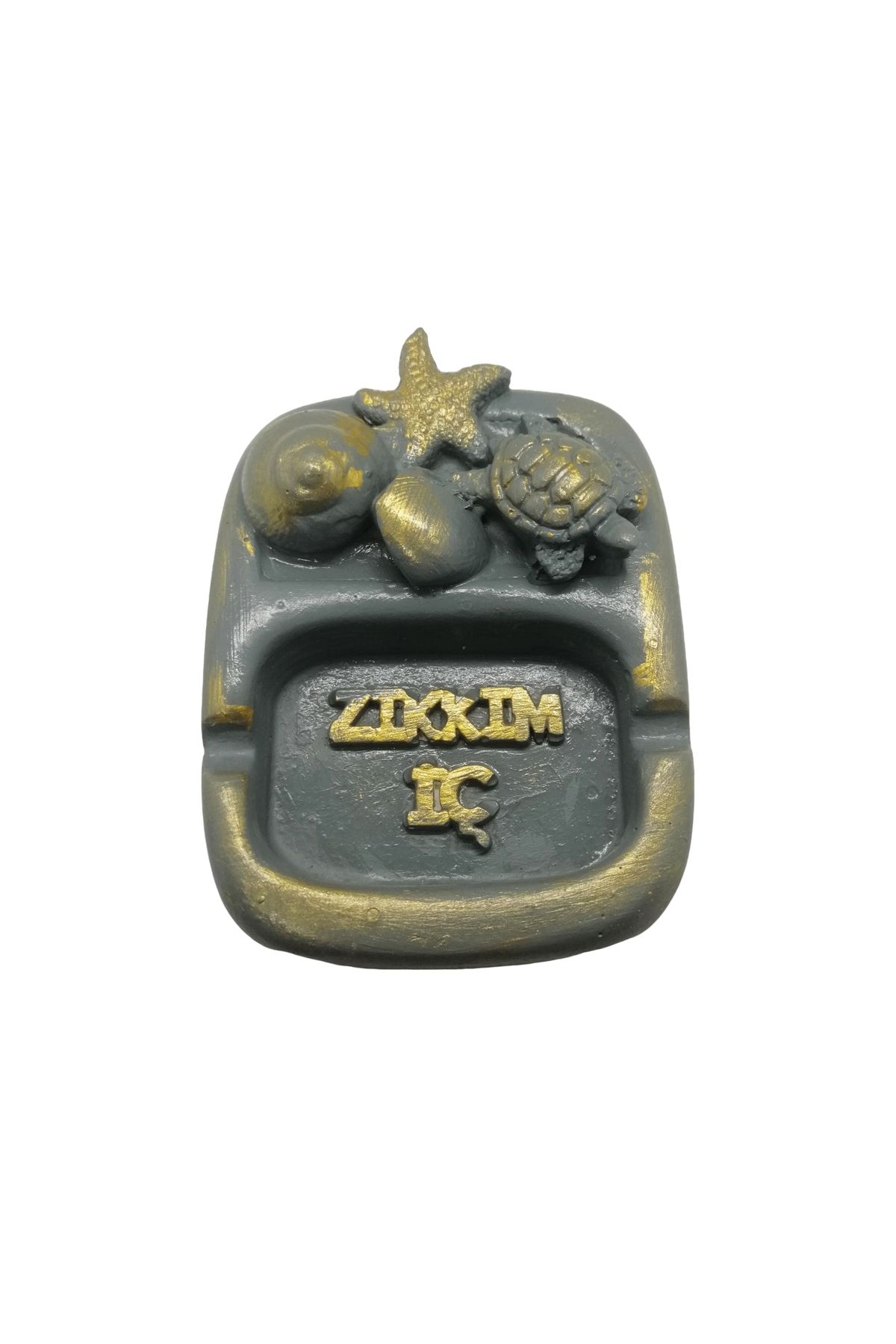 Atölye DNZ-Handmade Decorative Zıkkım Inner Humorous Ashtray 5