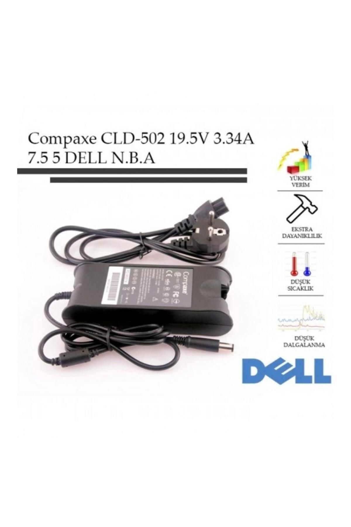 BLS STORE Compaxe CLD-502 65W 19.5V-3.34A 7.4-5.0 Dell Notebook Adaptörü