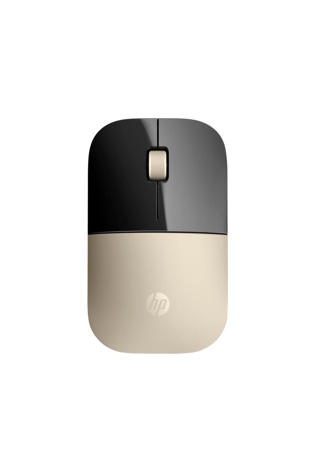 Vobotek Teknoloji HP Z3700 X7Q43AA Altın Rengi Slim Wireless Optik Mouse 2.4Ghz 1200Dpı