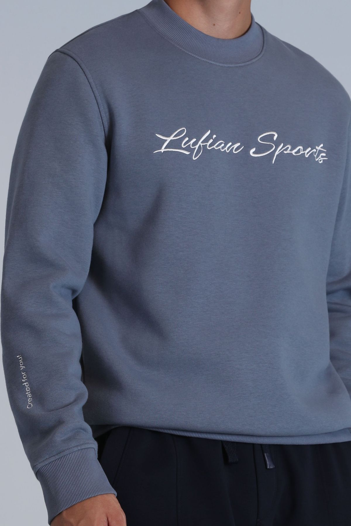 Lufian-Men's Sweatshirt - Loved Dark Blue 3