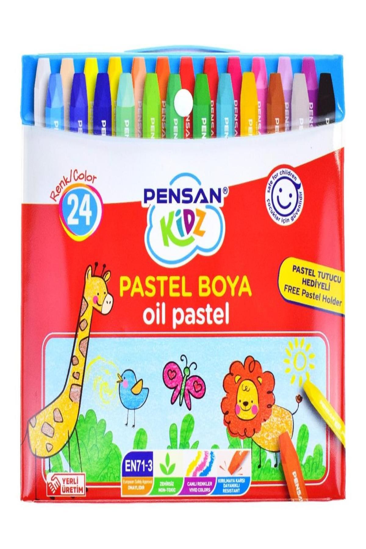 Nextpage Kidz Çantalı Pastel Boya 24 Renk