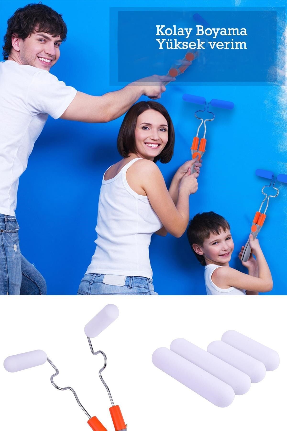 MOONFER-Non-Drip Paint Roller Can Be Used on Glide Corner and Flat Floor 4