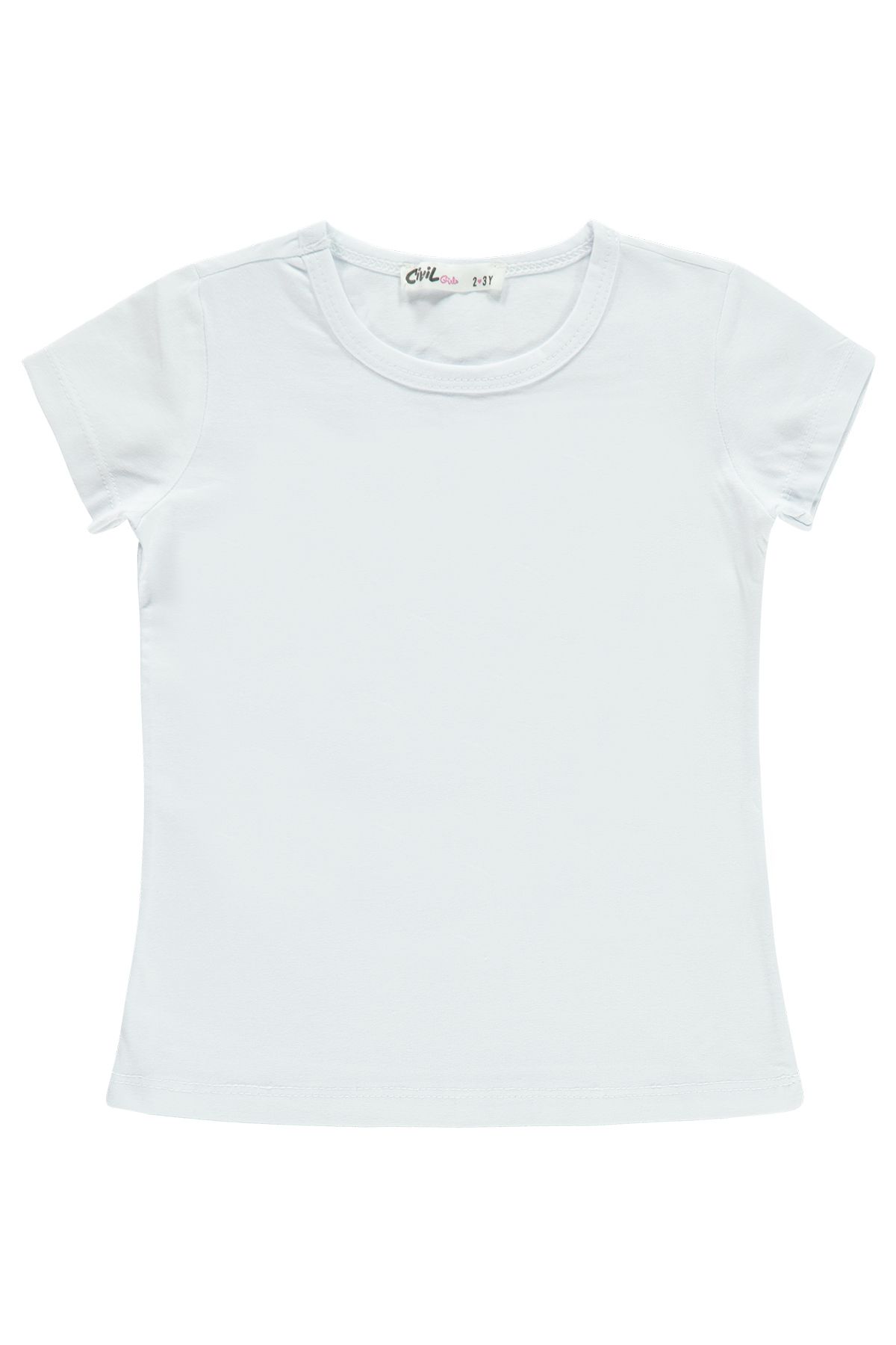 Civil Girls-Girl's T-Shirt 2-5 Years White 1