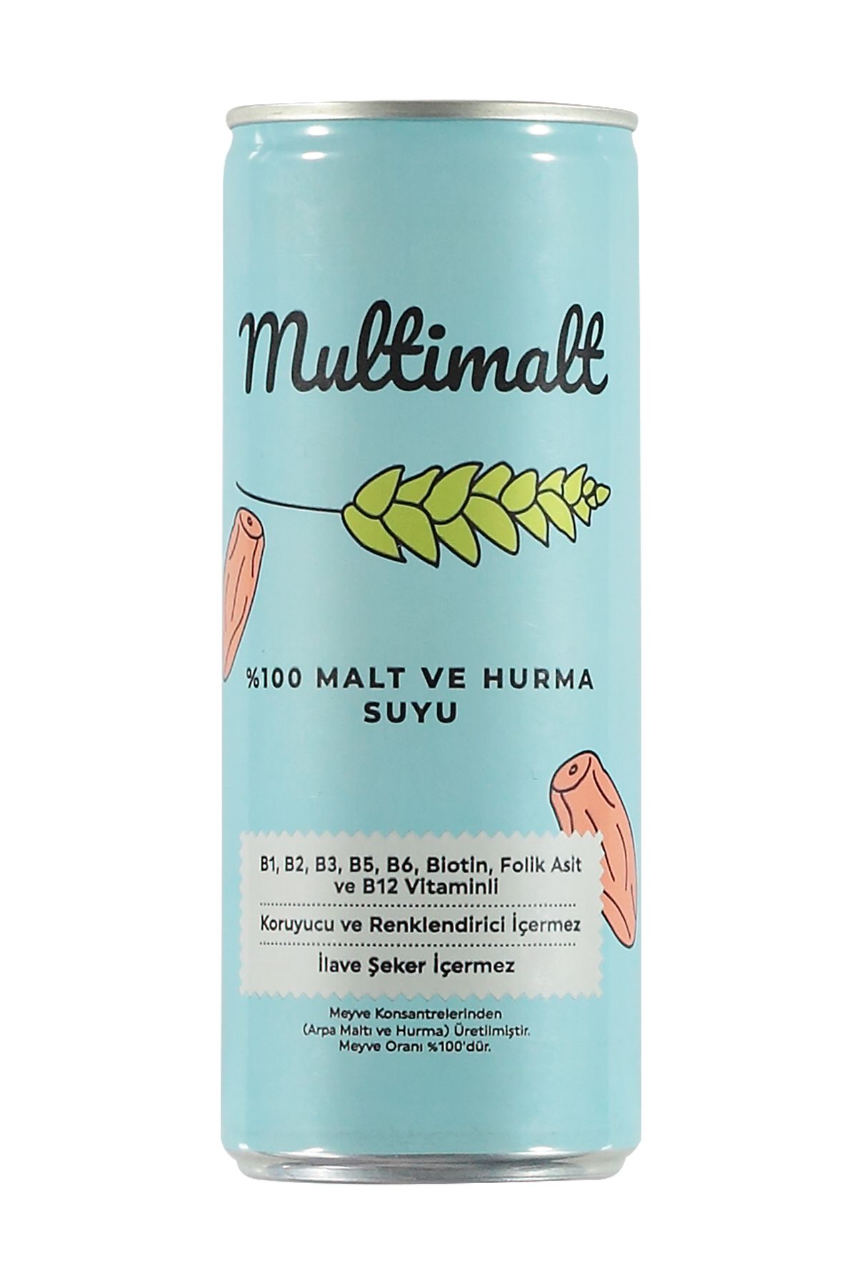 Multimalt %100 Malt Ve Hurma Suyu 250 ml