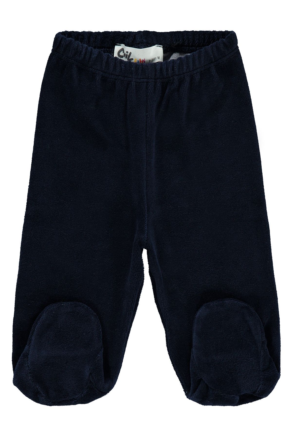 Civil Baby-Baby Boy Booties Single Bottom 1-6 Months Navy Blue 1