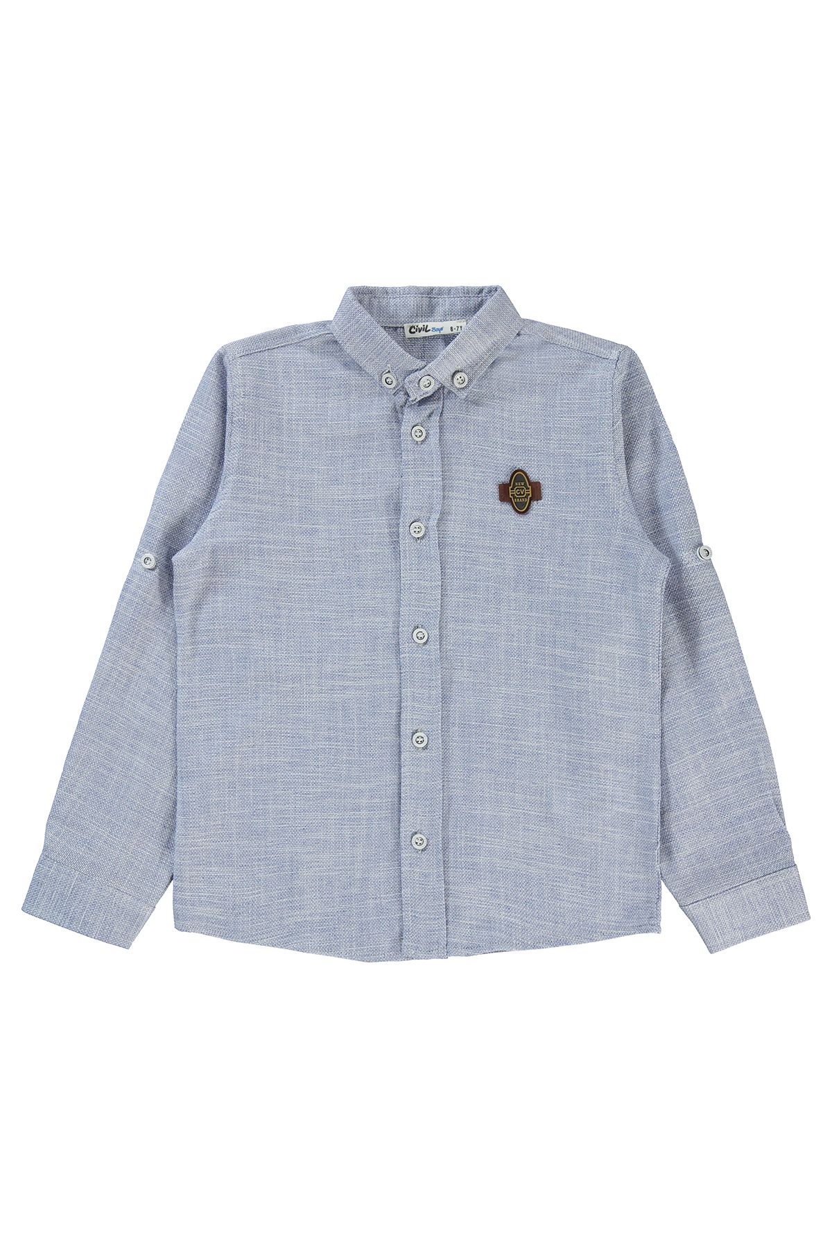 Civil Boys-Boy's Shirt 6-9 Years Blue 1