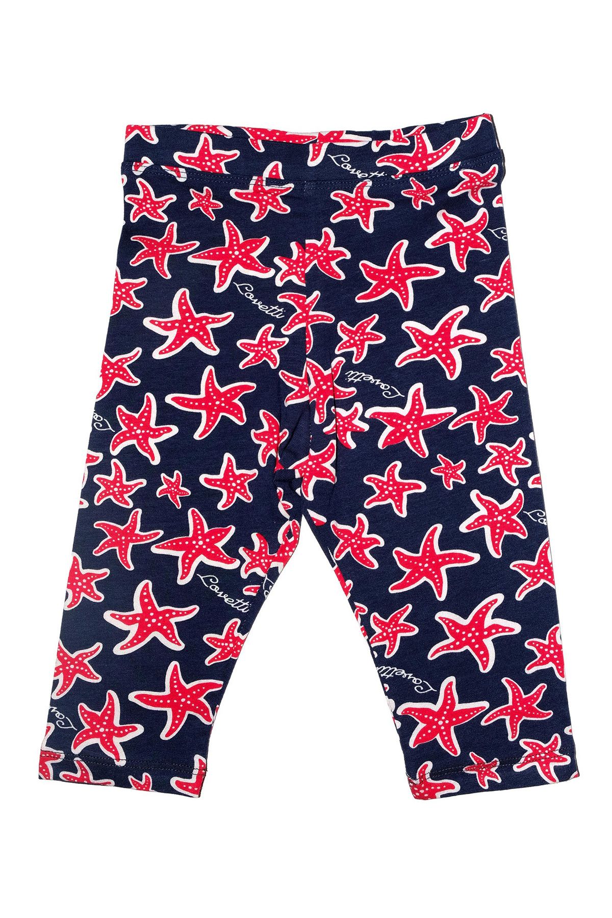 LOVETTI-1-4 Years Old Girl's Navy Blue Tights 1