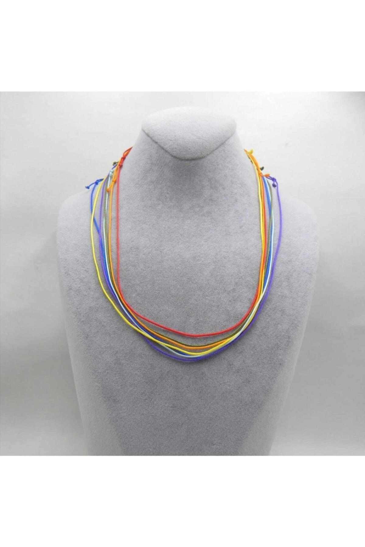 Tralles Takı-7 Colors Rope Necklace 1