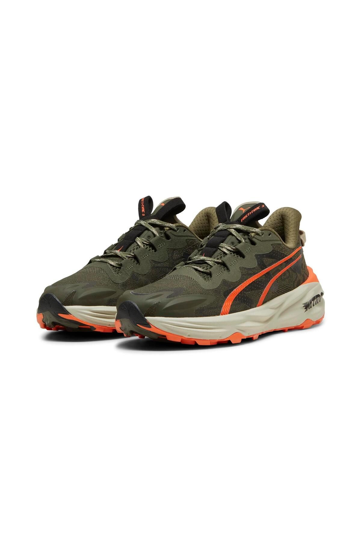 Fast-Trac NITRO 3 Dark Olive-Flame Flick Puma