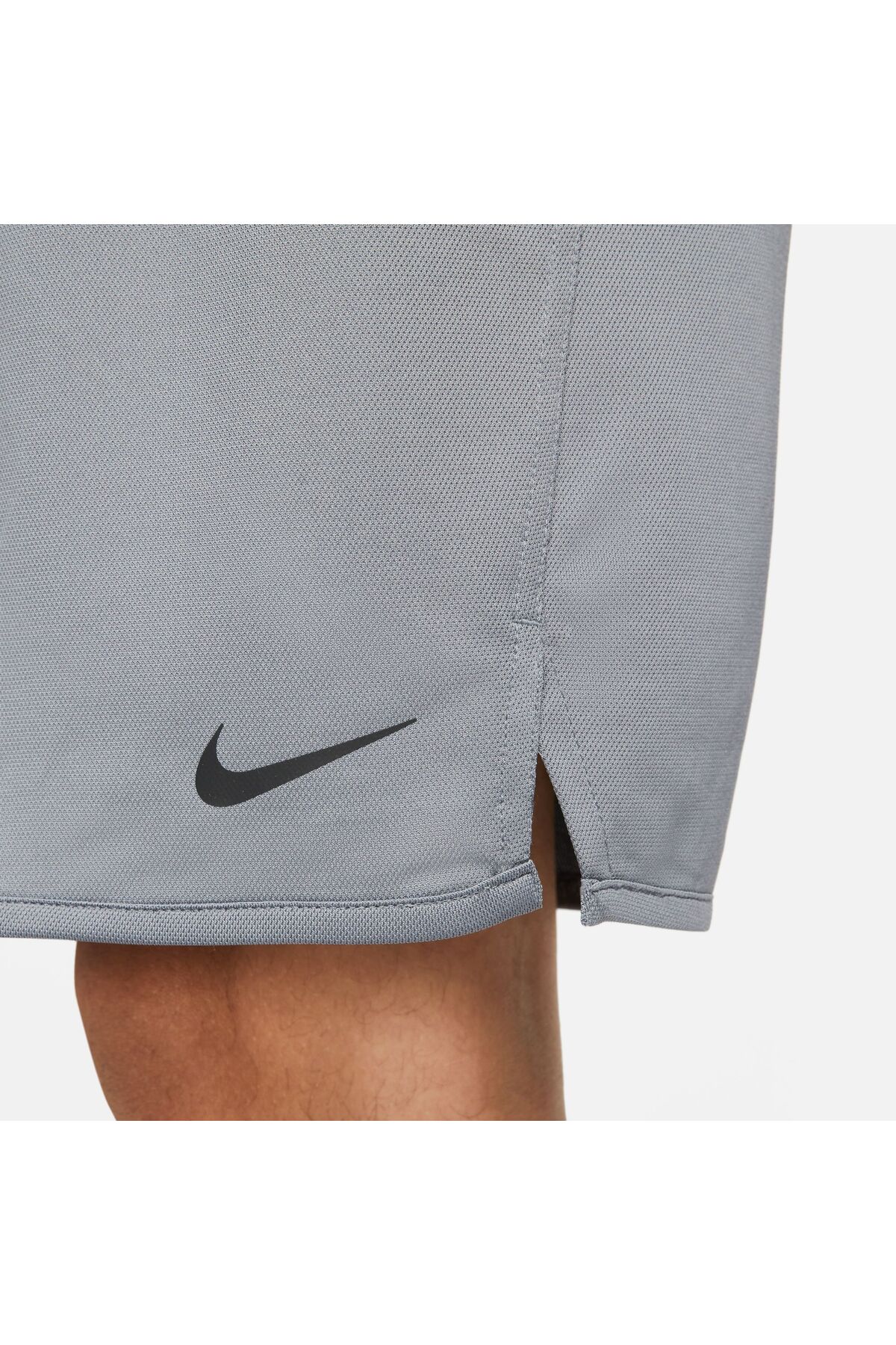 شورت و شلوارک مردانه خاکستری نایکی | nkdv9328084 اورجینال - تصویر 5