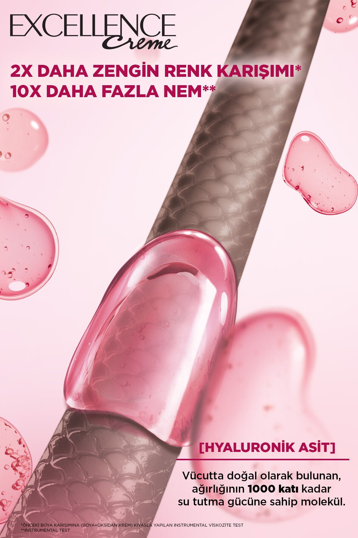 L'Oreal Paris رنگ مو کرم 100% پوشش موهای سفید Excellence رنگ مشکی پر کلاغی شماره 1.01