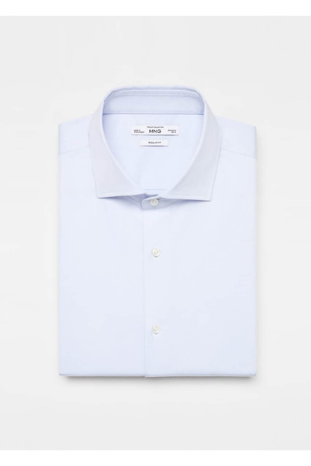 MANGO Man-Slim fit košile s manžetovými knoflíčky 7