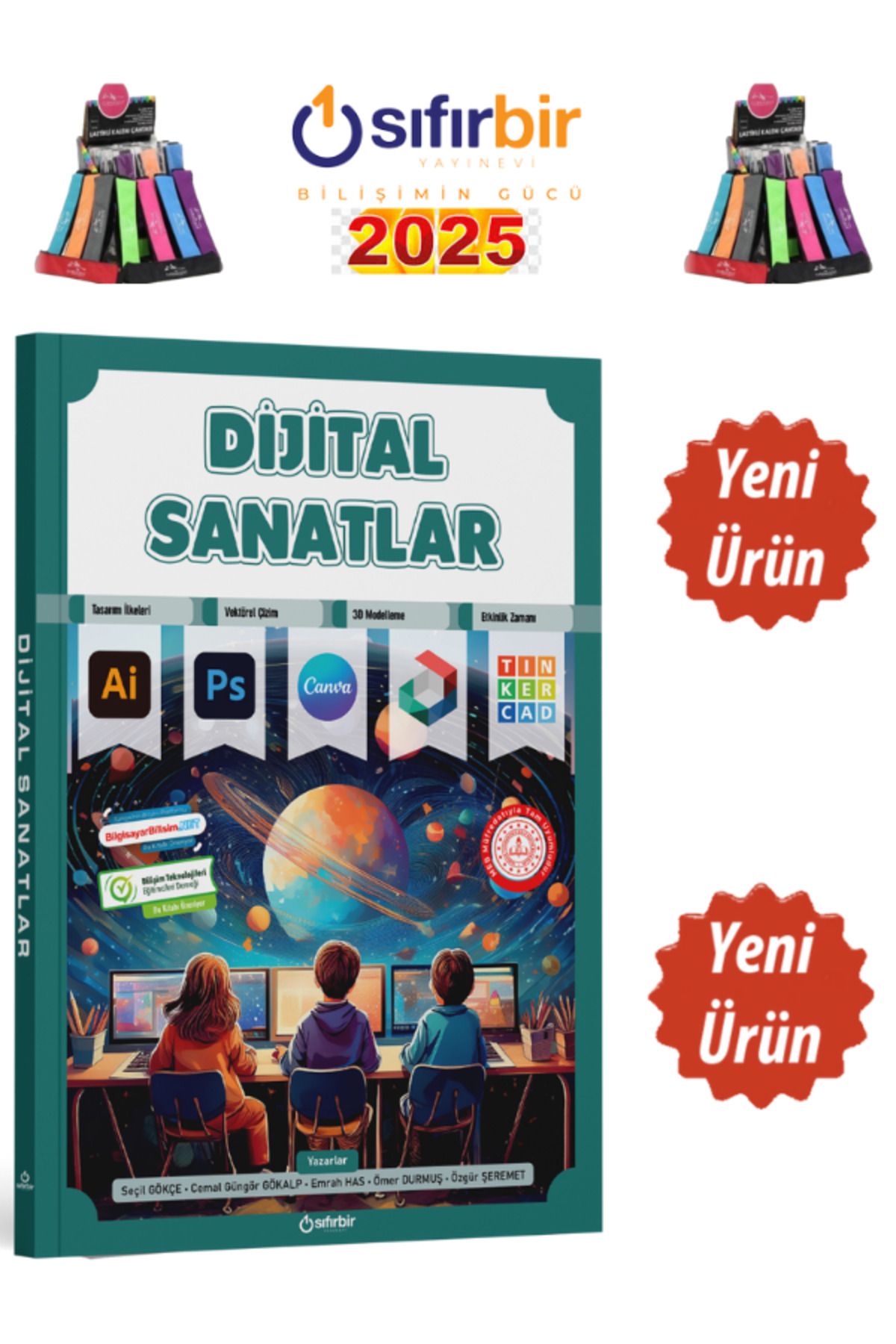 Enine Boyuna Eğitim 2025 5 6 7 8.SINIF DİJİTAL SANATLAR (MEB Müfredatına Tam Uyumlu)+KALEMLİK