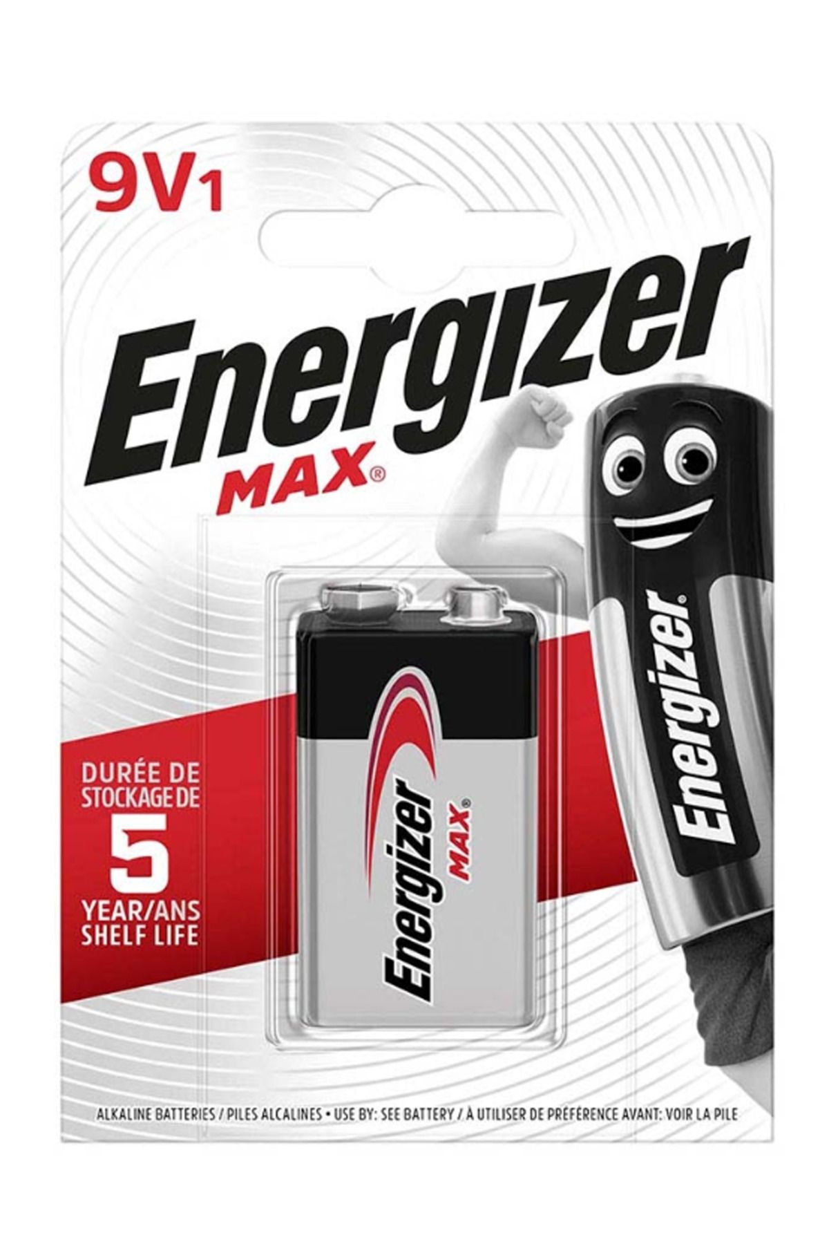 MR RZN STORE Energizer 9 Volt Pil Tekli EM9V1