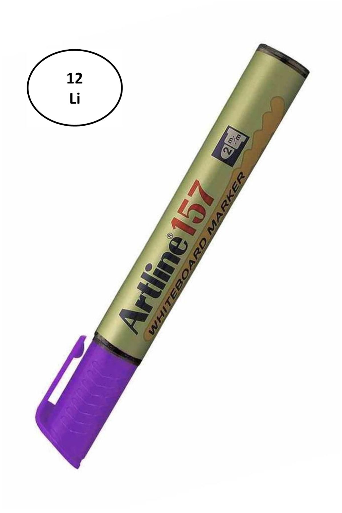 BirdoluSepet Artline 157 Tahta Kalemi Mor 12 li