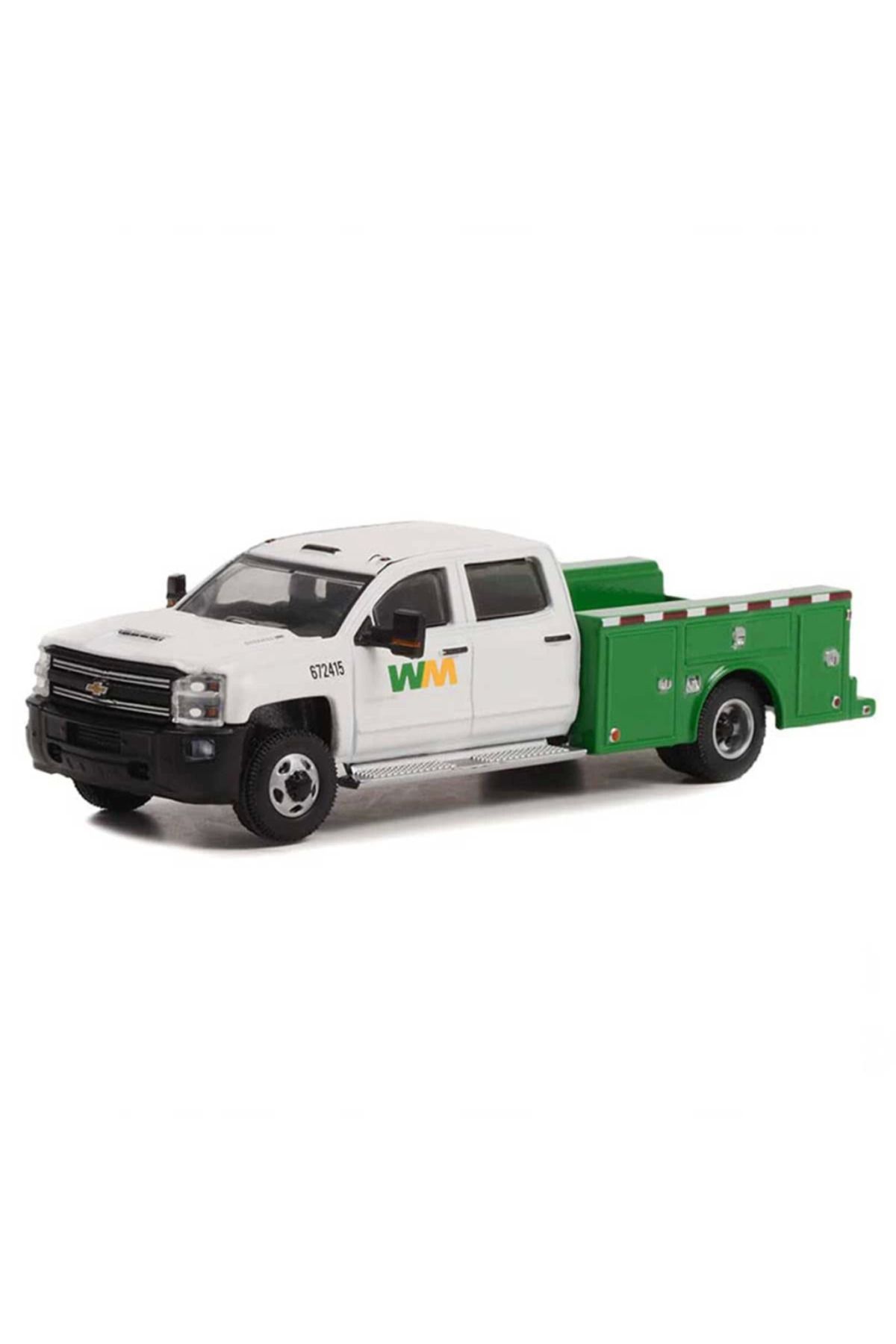 gcaksesuar Nessiworld Greenlight 1/64 2018 Chevrolet Silverado 3500HD Dually