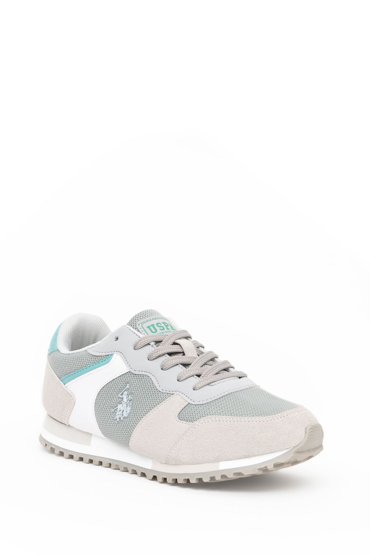 اسنیکر خاکستری زنانه کفش های ورزشی VR024 U.S. Polo Assn.
