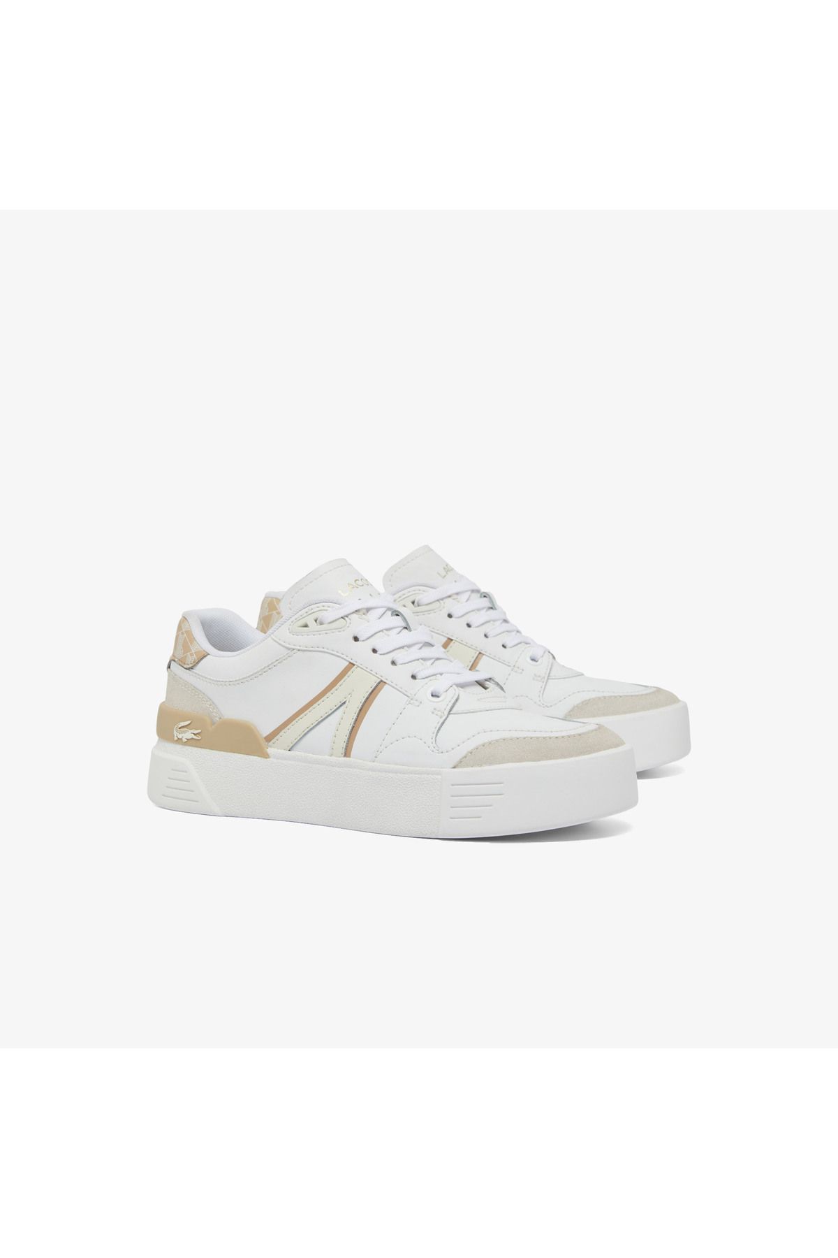 کفش کتانی سفید زنانه L002 Evo Lacoste
