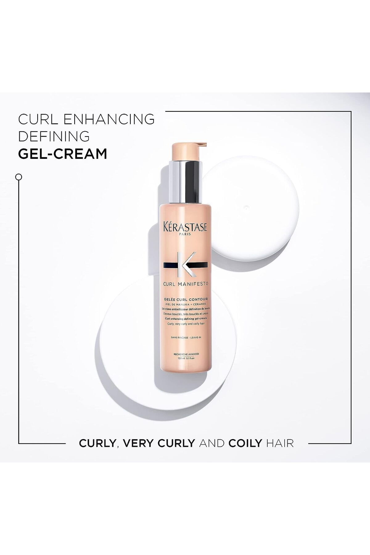 ژله کرل کانتور سرامید کراستاز گلیسیرین نرم کننده 150 میلی لیتر EVAHAIRSALONN22 Kerastase