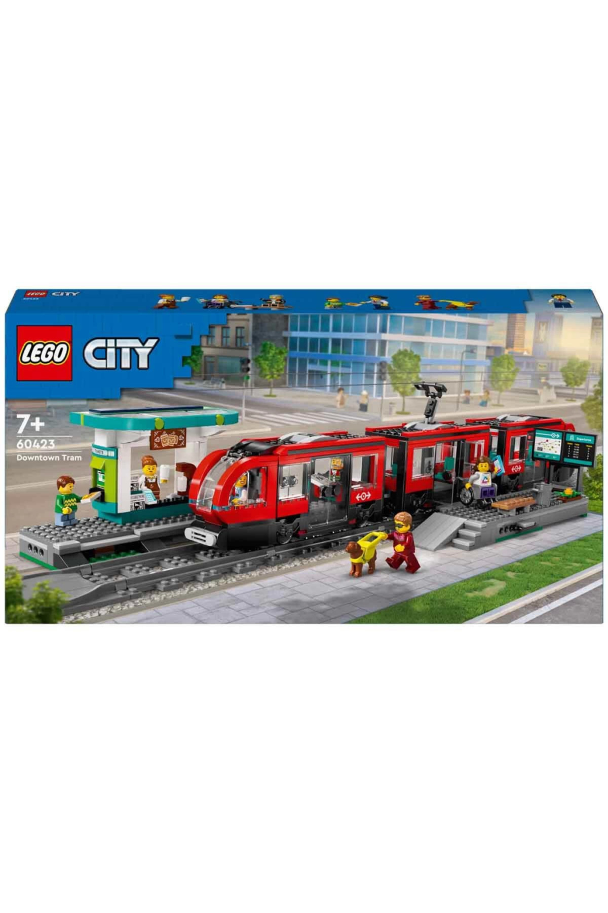 ایستگاه تراموای منظره شهری شهر اسباب‌بازی ۶۰۴۲۳