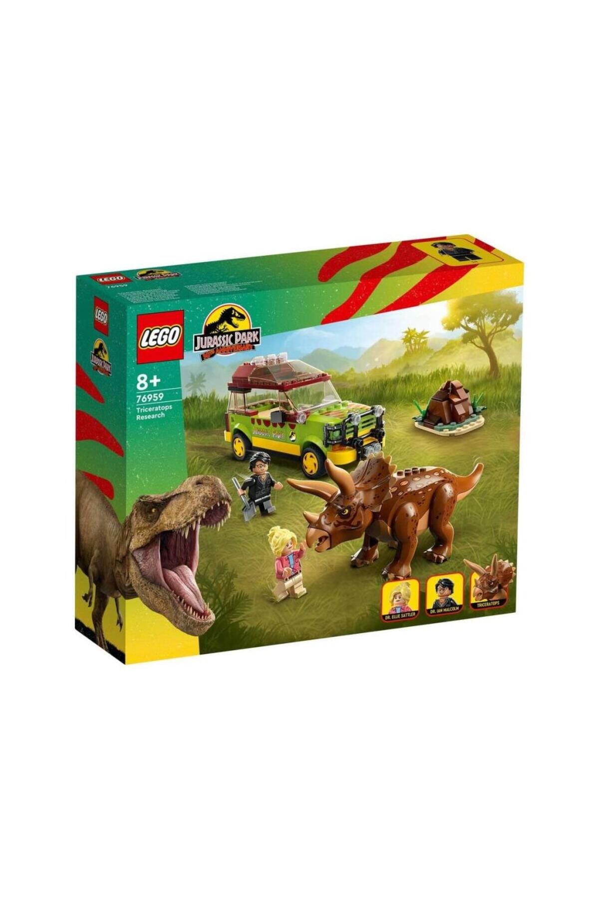 gcaksesuar Nessiworld 76959 Triceratops Araması 281 parça +8 yaş