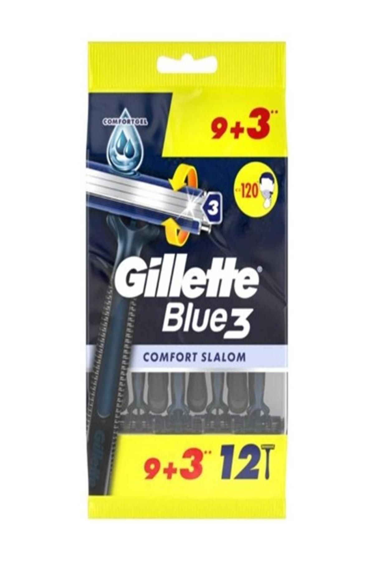 Nextpage Gillette Blue Iıı Comfort Slalom Poşet 9+3