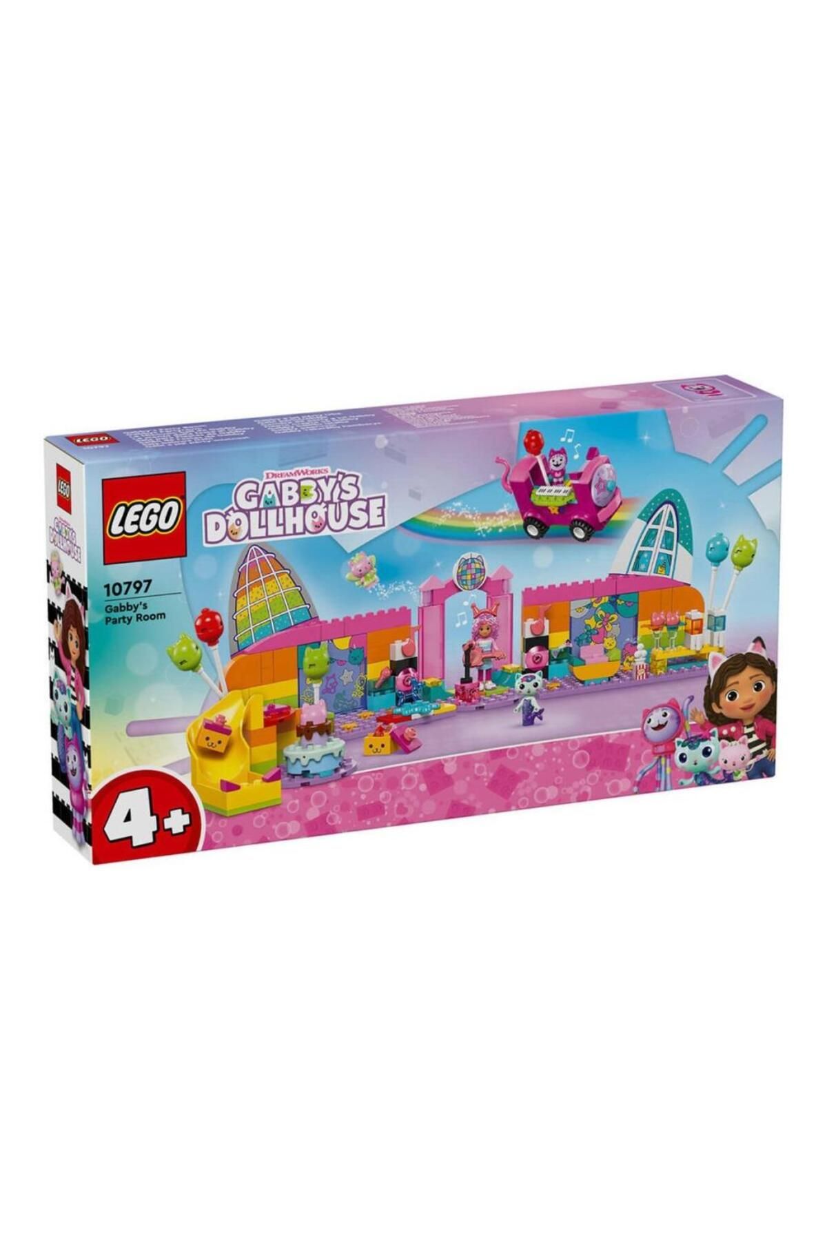 gcaksesuar Nessiworld 10797 Lego Gabbynin Parti Odası 252 parça +4 yaş