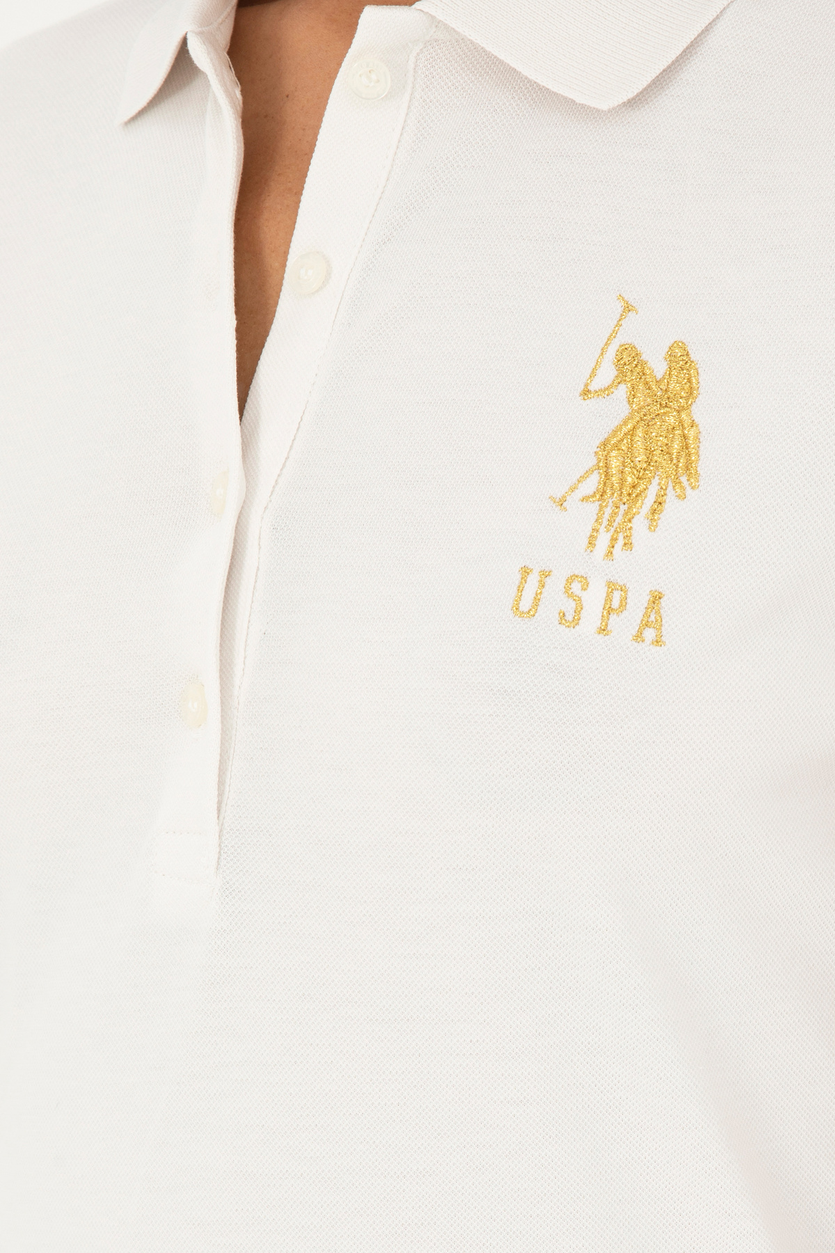 تیشرت پولو یقهدار زنانه U.S. Polo Assn. مدل 50280071-VR019 — 7