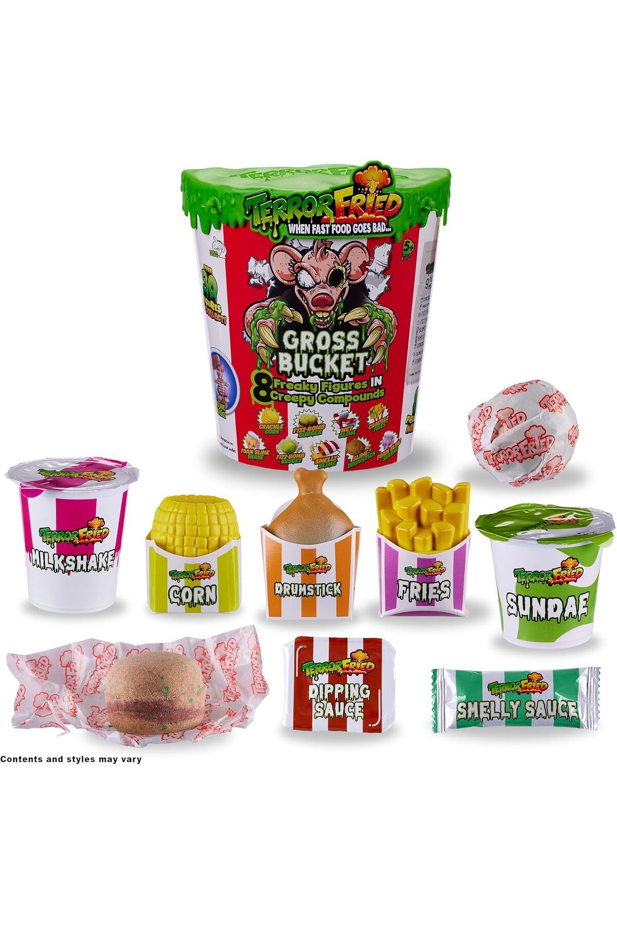 Terror Fried-Bucket, When Fast Food Goes Bad, Gross collectables with Slime, Boys Aged 4+ 2