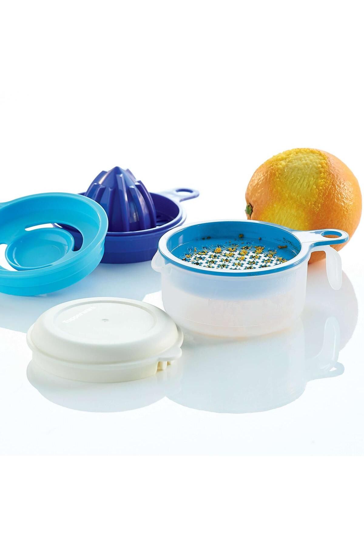 Tupperware-أدوات المطبخ الزرقاء متعددة الأغراض 4